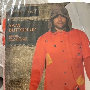 Sam Button Up Jacket - Red